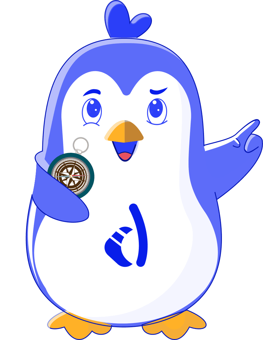 Dimentoring mascot - Guidance