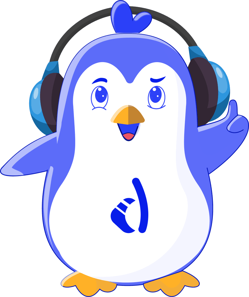 Dimentoring mascot - Listen
